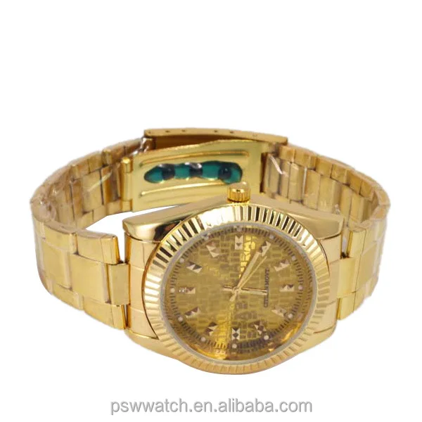 Magnets Irons Roles Golden Luxury Men Waterproof Watch