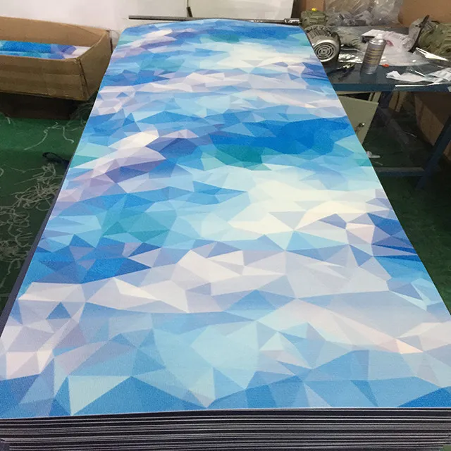 Pido yoga manufacturer cheap price eoc PVC gym printed mats for fitness life custom OEM hot wholesale tapis de yoga