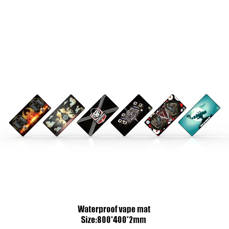 High Quality Custom Vape Build Mat Custom Different Size Vape Mat Waterproof Vape Table Mat