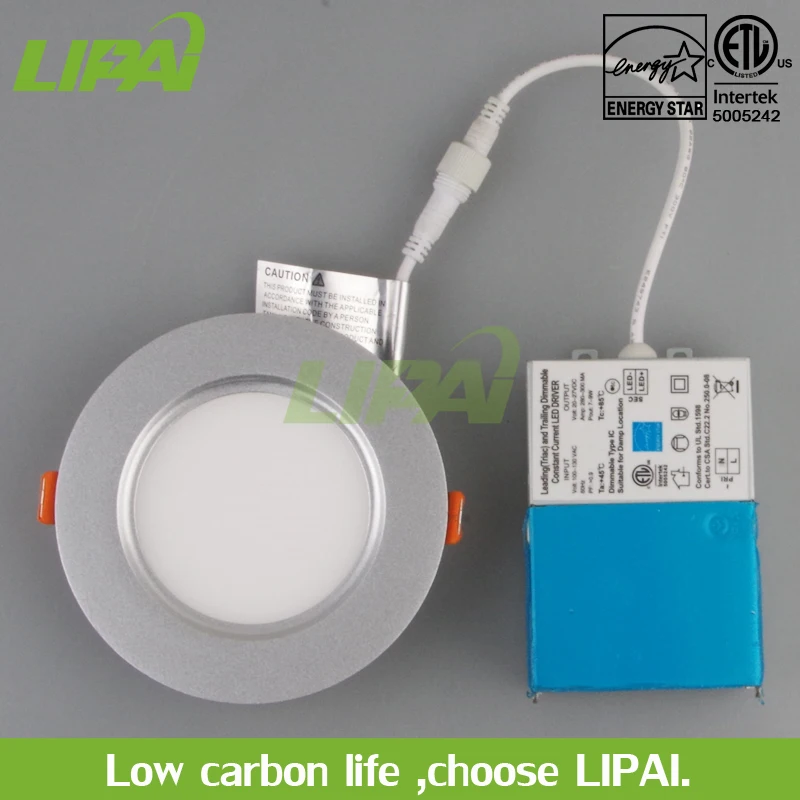 
cETLus and Energy Star approved 4 inch 9W 120V dimmable led panel light cri90 high efficiency 2700k 3000k 4000k 5000k 