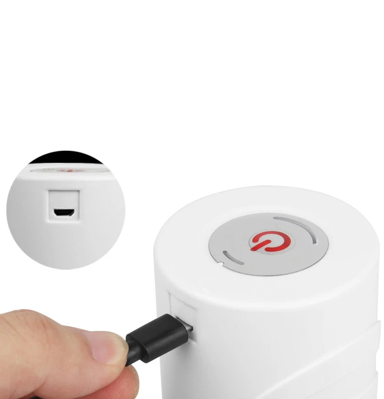 Intelligent wireless portable press electrical water bottle pump