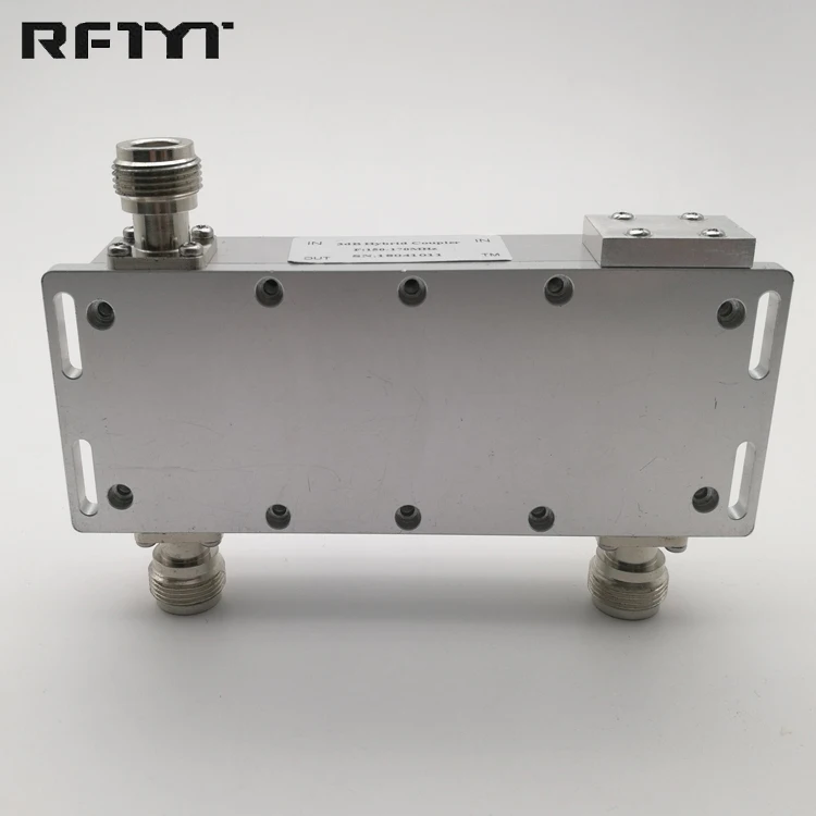 RFTYT 2 In 1 Out Microwave 150-170 MHz RF 3dB Hybrid Coupler