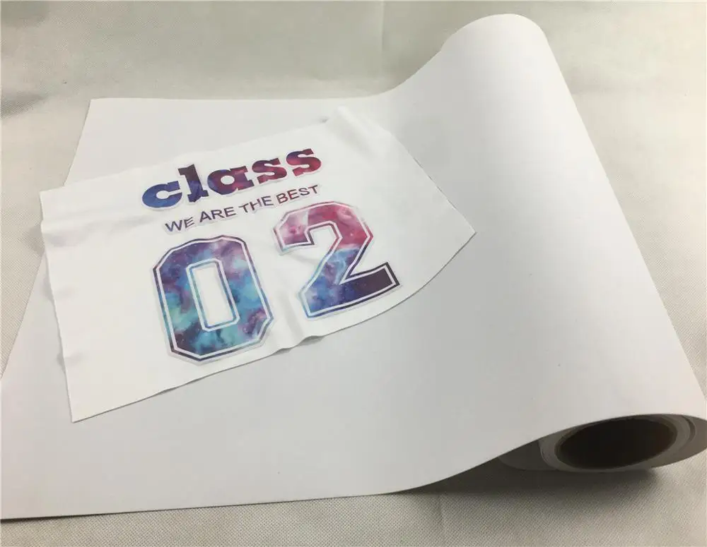 Sublimation printable flock for t shirt print and cut with Roland BN20 printer