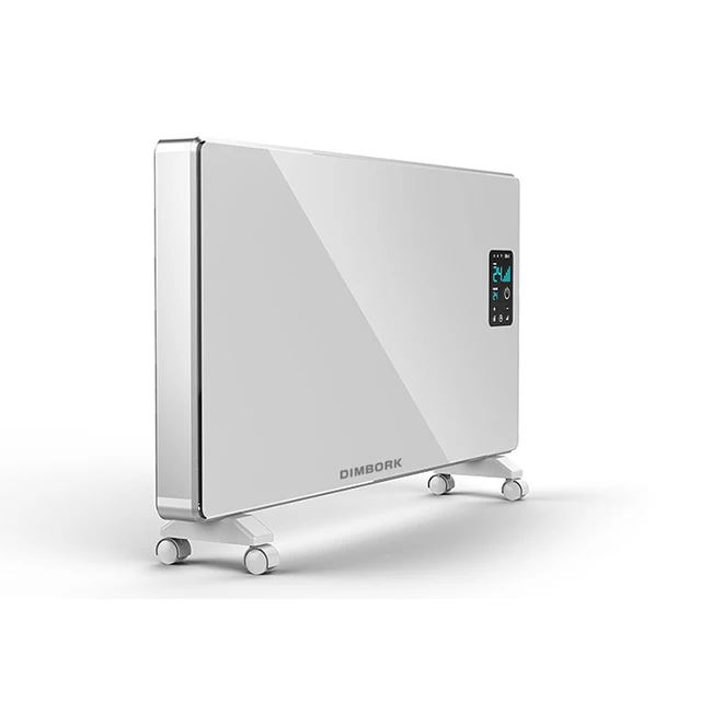 
Guangdong supplier IP24 waterproof 2000W remote control glass panel floor electric heater with thermostat 