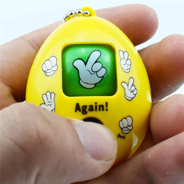 2019 ROCK SCISSORS PAPER face change finger-guessing mini toy game capsule toy for kids