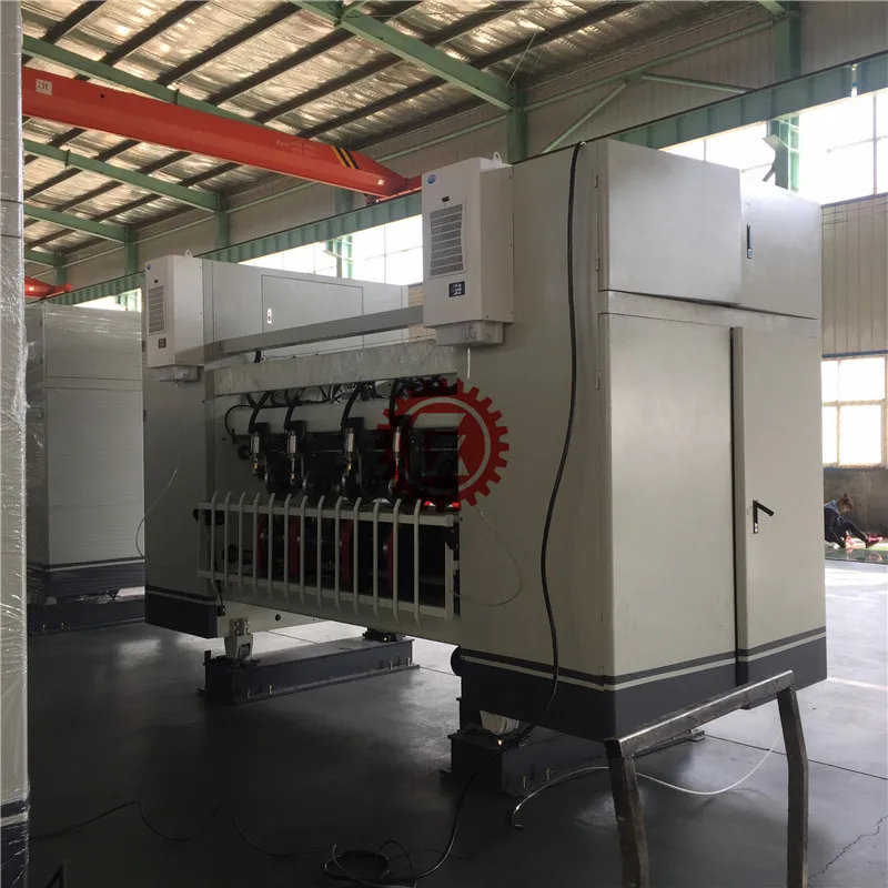 European quality corrugated wallpaper carton slitter scorer machine