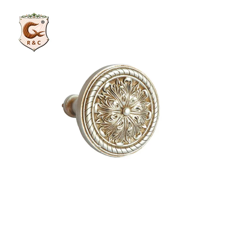 Factory Antique Gold Curtain Hook Metal Curtain Wall Hooks for Home Decorative