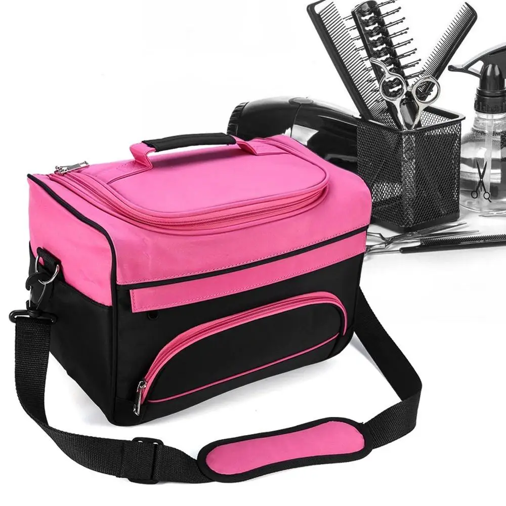 
Cosmetic Salon Hair Stylish Tool Bag Shoulder,Muti-functional Barber Tool Bag Professional 