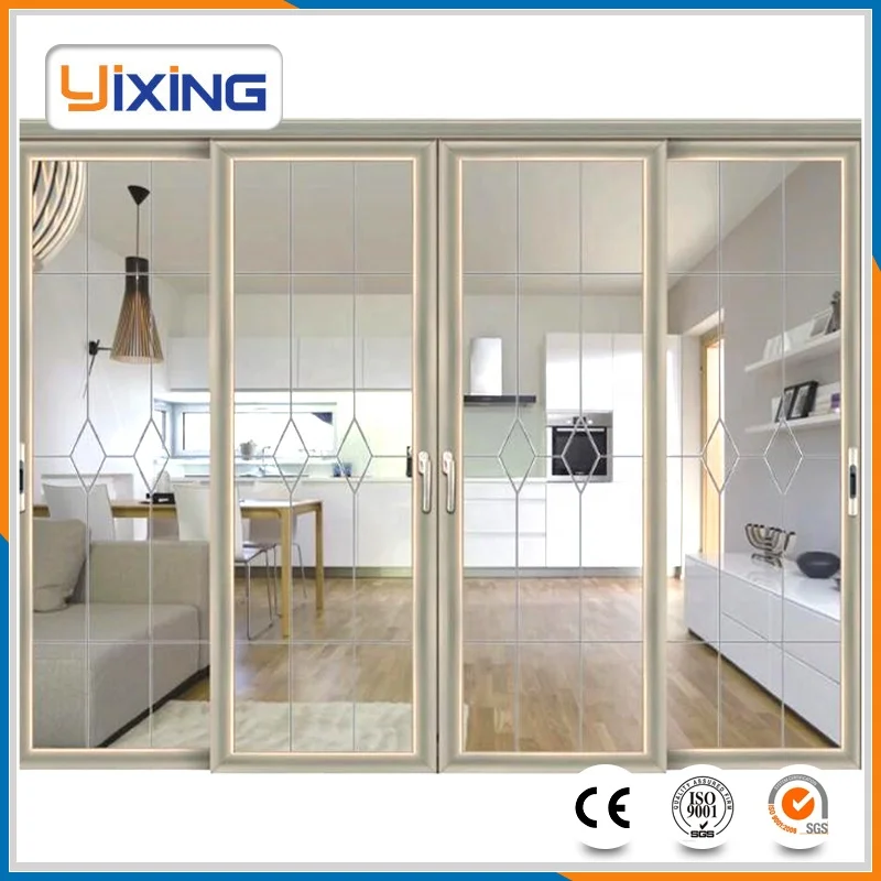 Bullet proof design security casement aluminum door