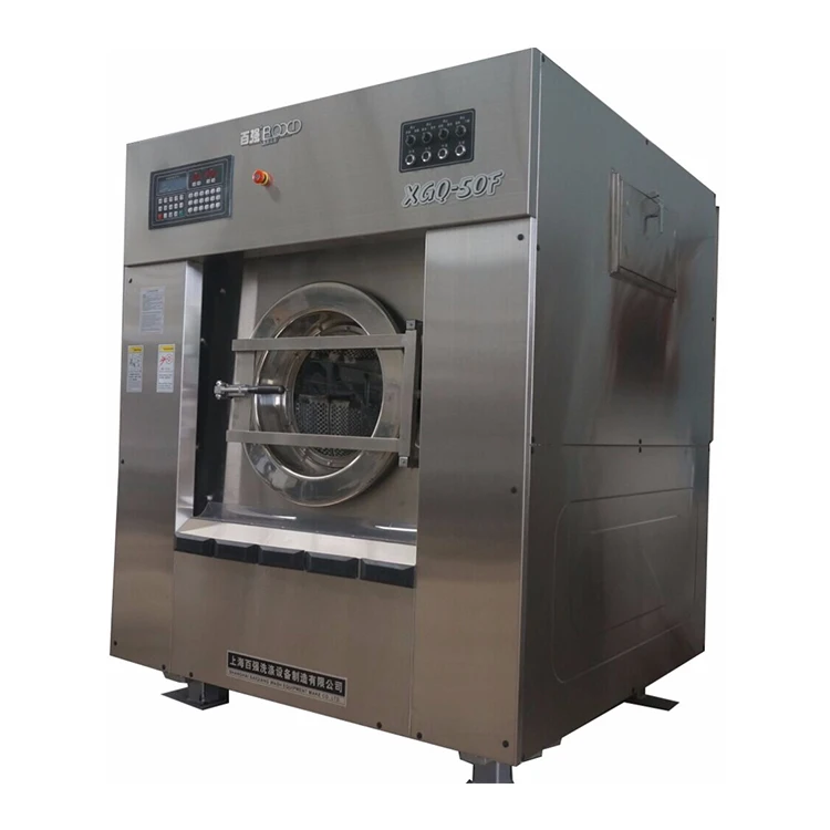 Big capacity heavy duty industrial washing machines and dryers
