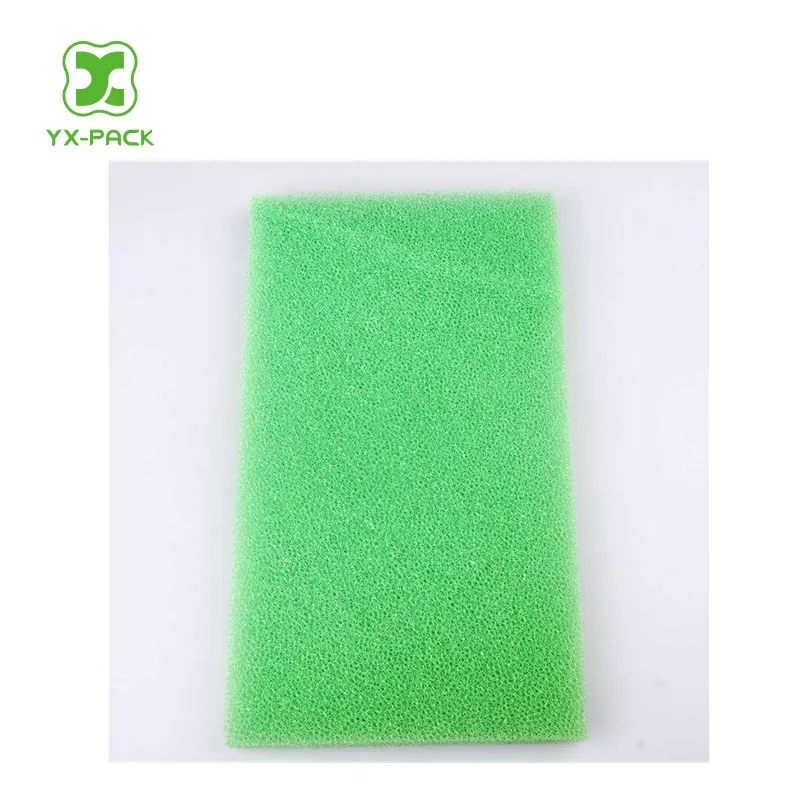 30ppi-60ppi цветная фильтрация воды, фильтр для воды из пенополиуретана, губка для фильтра