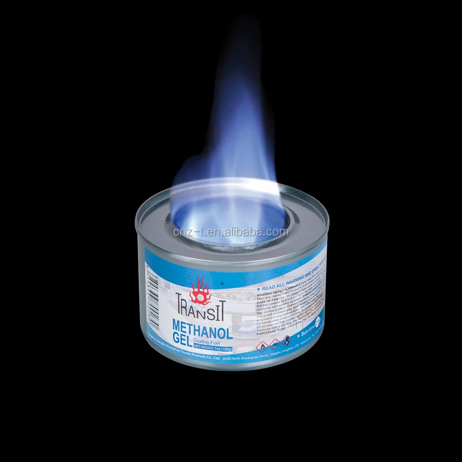 Methanol Gel fuel (burning time 2.5 hours) hotel restaurant food warming gel