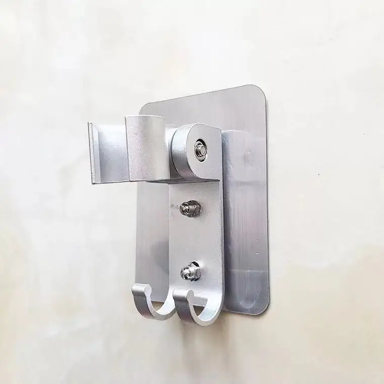 Adjustable Space Holder No Drilling Pressure Shower Head Nozzle shuc shower head holder