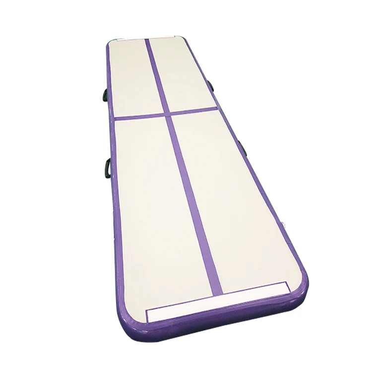 
inflatable air track for sale/inflatable crash mat/tumble track inflatable air mat for gymnastics use in family 
