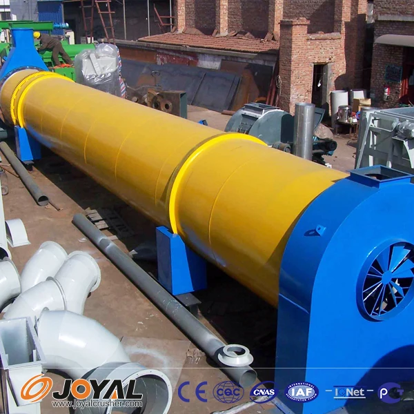 JOYAL rotary kiln dryers used in metallurgy, chemical, and other fields