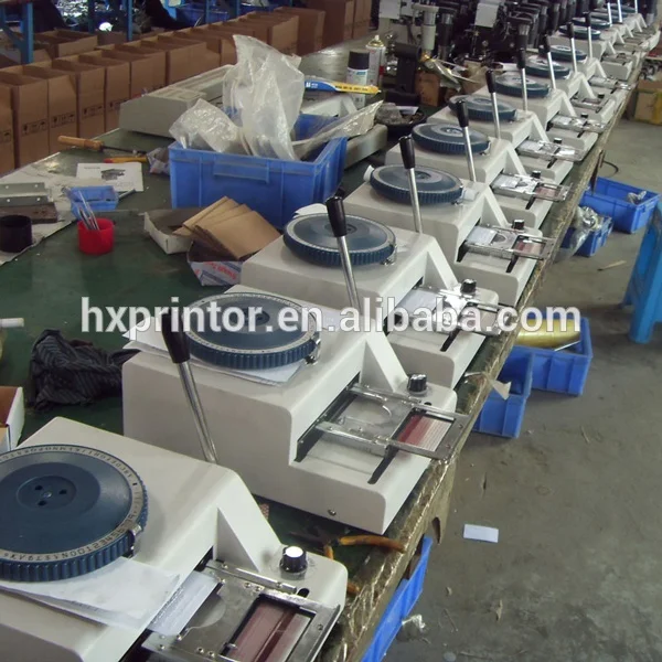 
HD-80R PVC card embosser 