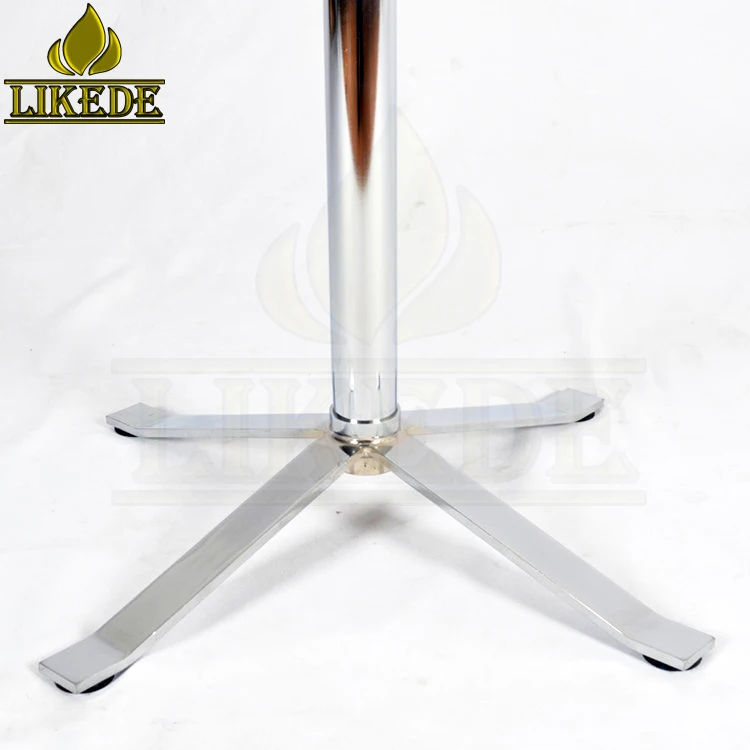 Hot Sale Metal Base Restaurant Dining Table Bistro