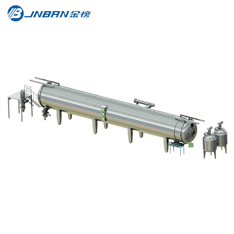 Stevia sugar/instant drink powder production line vacuum low temperature automatic continuous drying machine