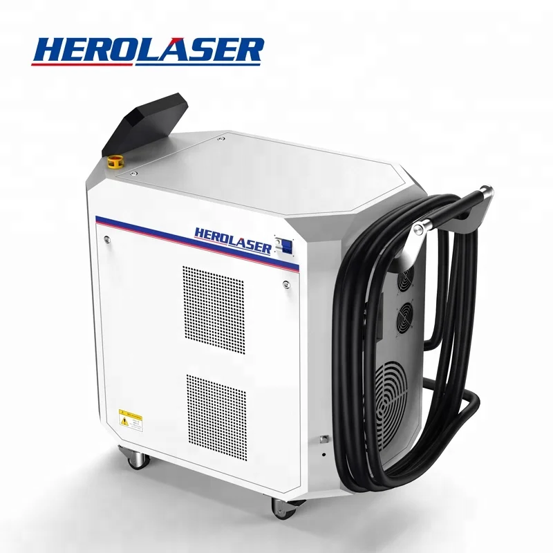 New 200W/500W Fiber Laser Cleaner Environmentally Friendly Metal Paint Remover Used Cars IPG Laser Head MAX Engine Water Cooling