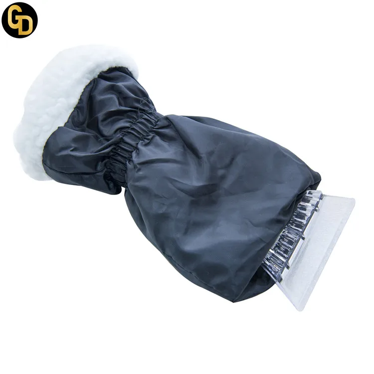 Leader in sales; plastic scraper with gloves