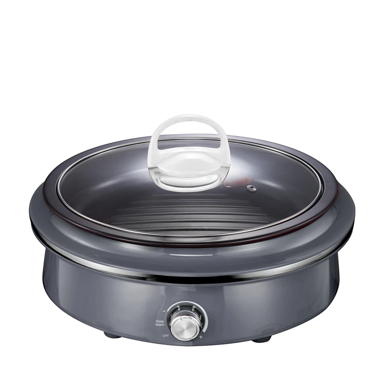 2019 latest design manufacture best electric chinese hot pot cooker electric cooking pot