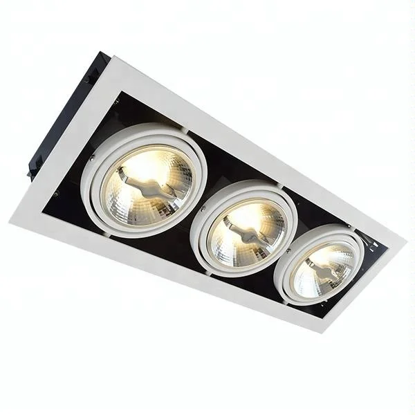 
High Quality AR111 LED Recessed Ceiling Light Downlight dimmable 15w 