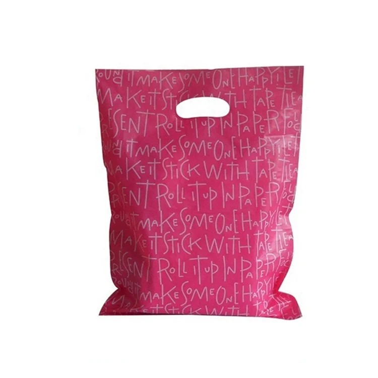 good price 100% Biodegradable Shopping Custom Logo Printing Retail Ldpe Hdpe PE Colored Packaging Plastic Bag