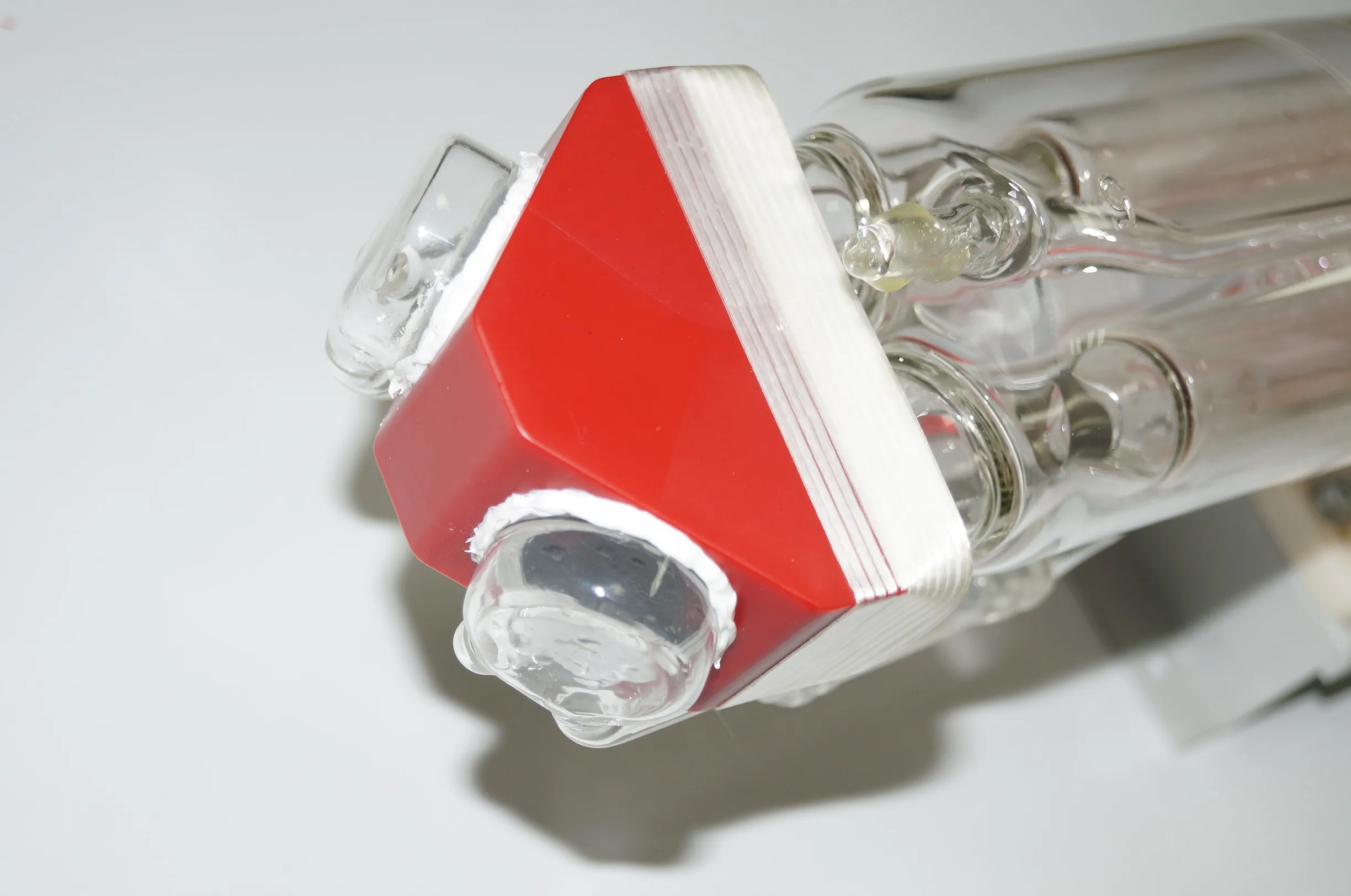 SHZR 300W laser tube double head glass 300watts co2 laser tube