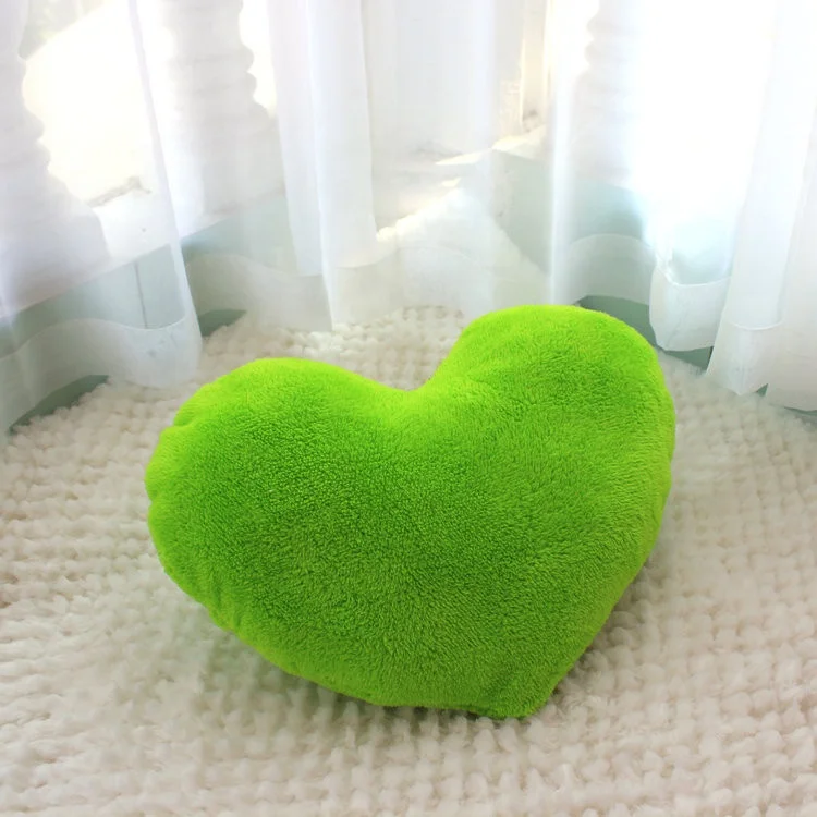 Custom Rose Velvet  Heart Shaped Cushion Pillow Plush Valentine Gift Pillow
