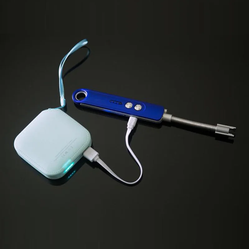 
Portable USB Lighter for Grill Kitchen Camping Windproof Electric Firework Lighter Spark BBQ Gas Stove Lighter 
