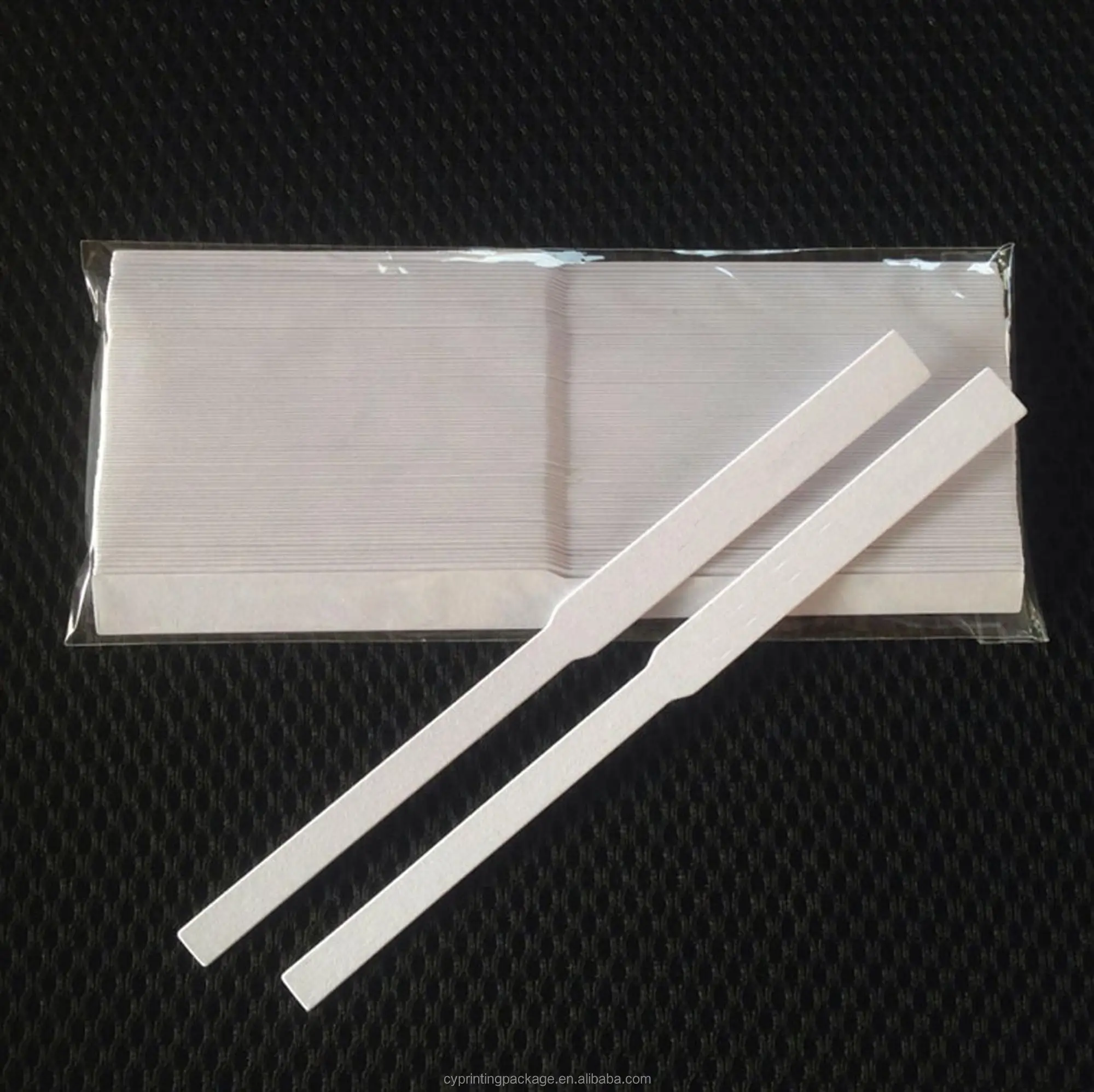 Hot sale paddle shape paper  perfume tester blotter famous perfume scent tester