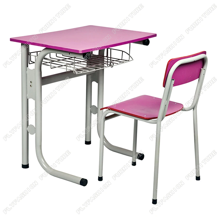 
Modern Design Table Chair For Student Wholesale / White School Furniture With Competitive Price 