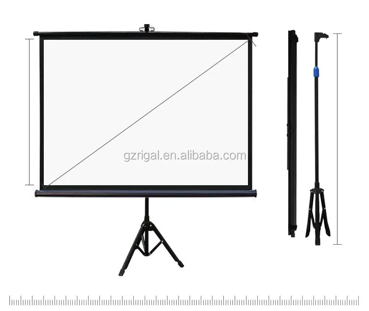 Штатив стоящий проектор экран складной экран открытый/закрытый портативный мобильный проекционный экран матовый белый