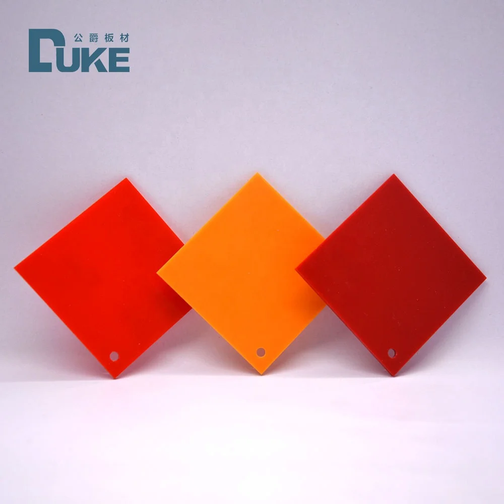 DUKE high quality 1220*2440mm 18mm clear pmma acrylic sheets factory