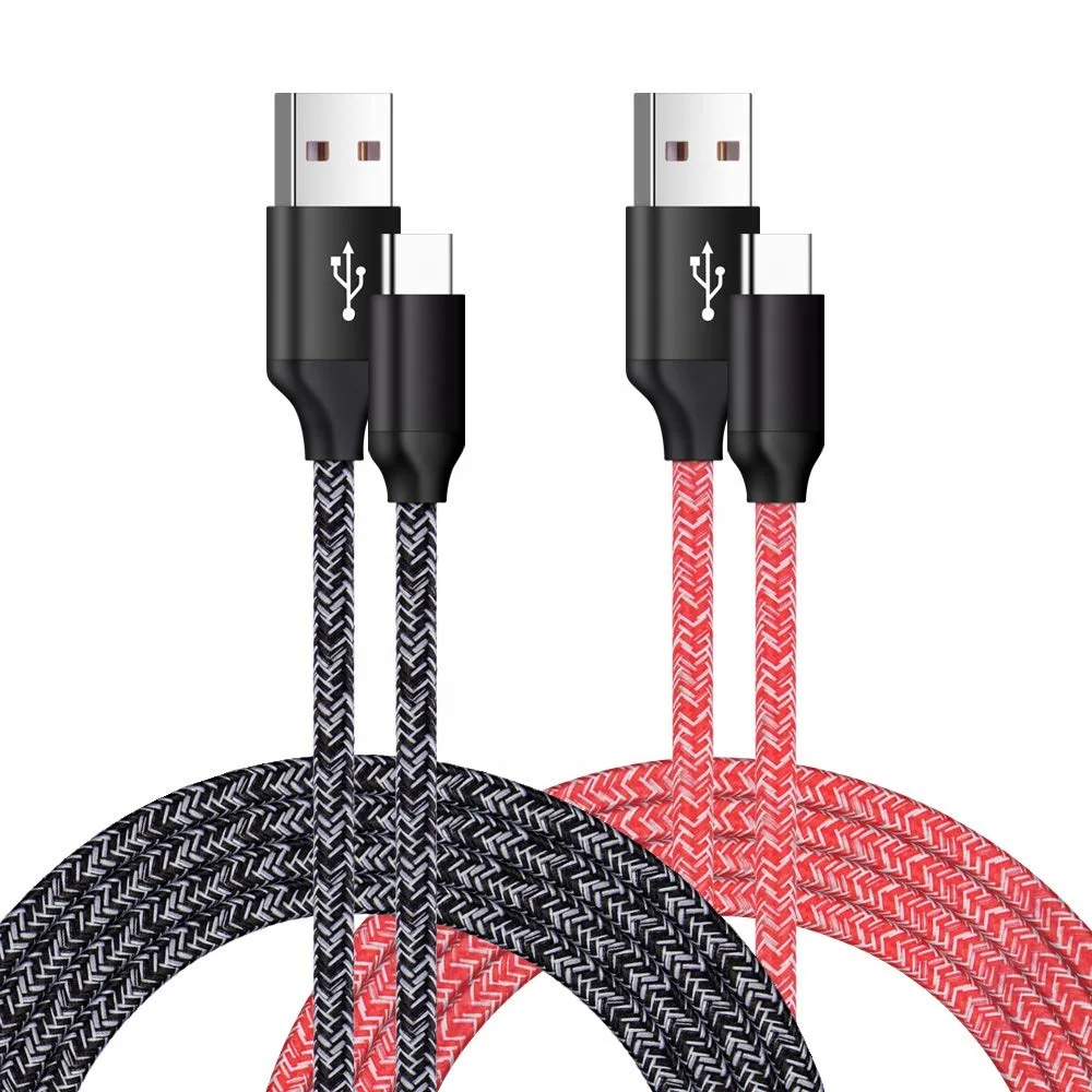 Hot Sales Recommended Fast Charging Braided Charger Data USB Mobile Phone Cable
