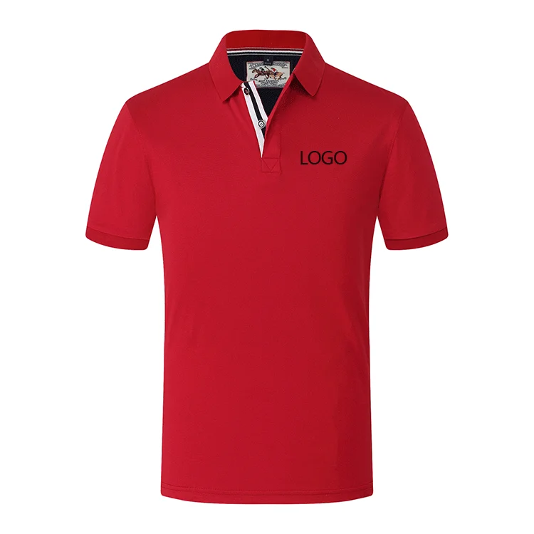 Custom blank polo shirt printed embroidery logo t shirt for men polo