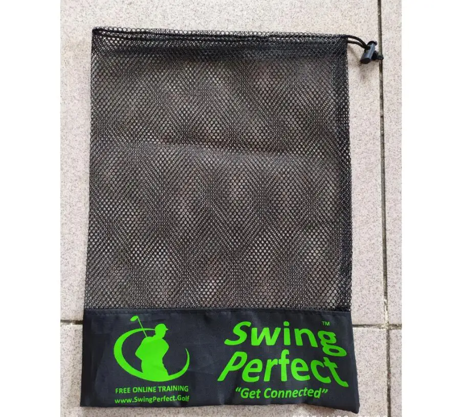 high quality polyester fabric net drawstring storage and packaging small mesh bag with custom logo