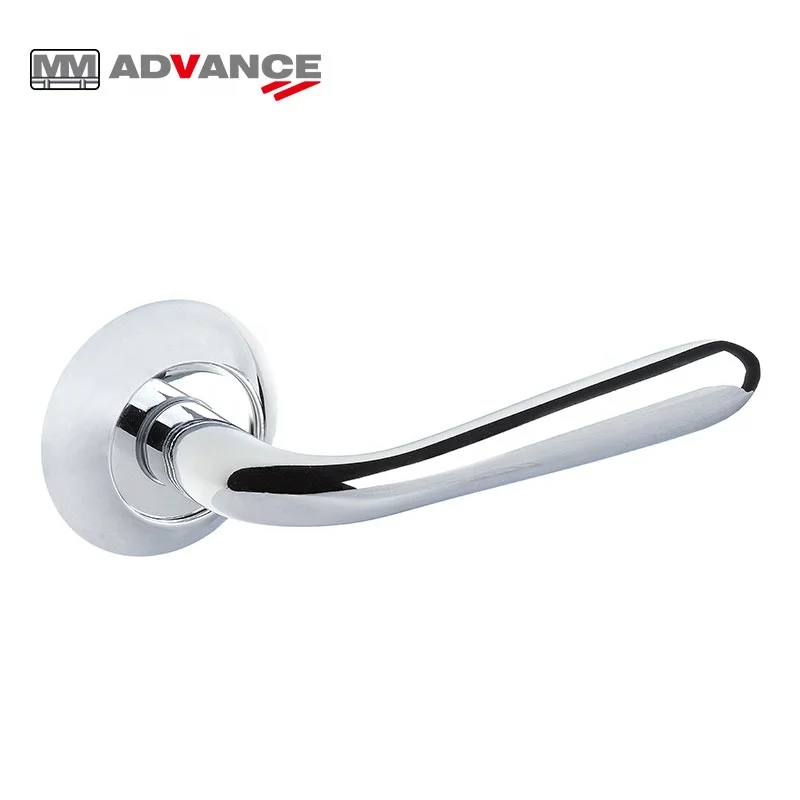 Popular European Zamak Kitchen Bathroom Lever Modern main Interior Door Handle
