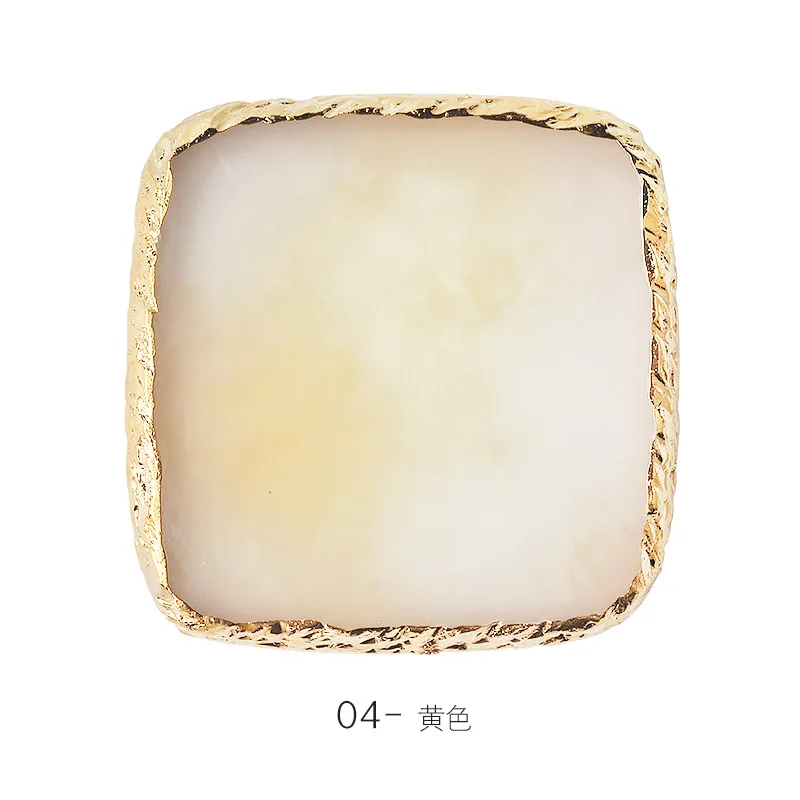 Finger Nail Art Color Display Resin Palette Plastic Painting Tray Crystal Resin Palette