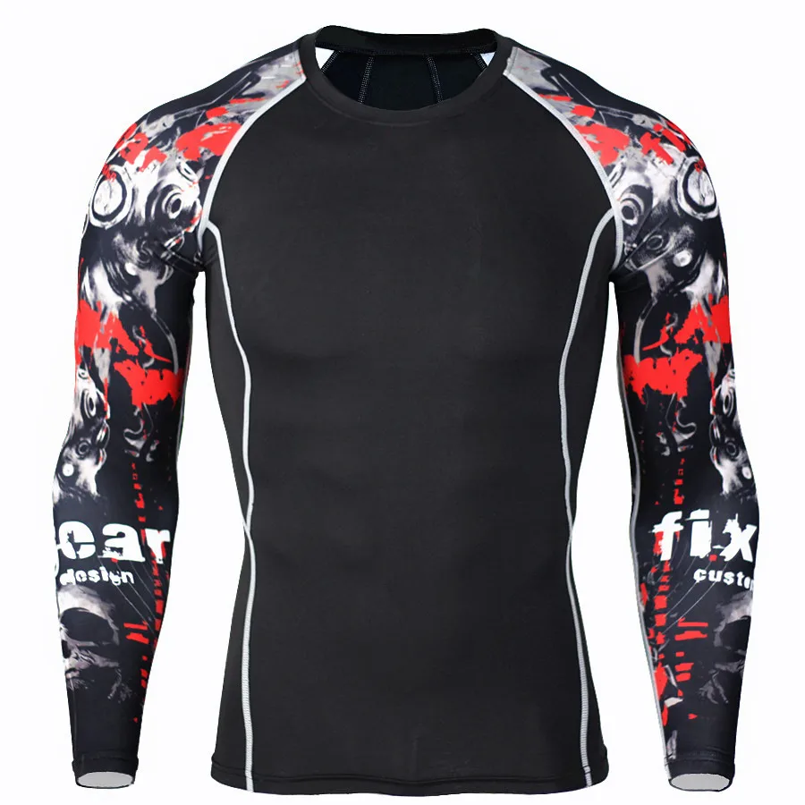 
Long Sleeve Woman Tatami Bedruckt Cotton Bjj Rash Guard 
