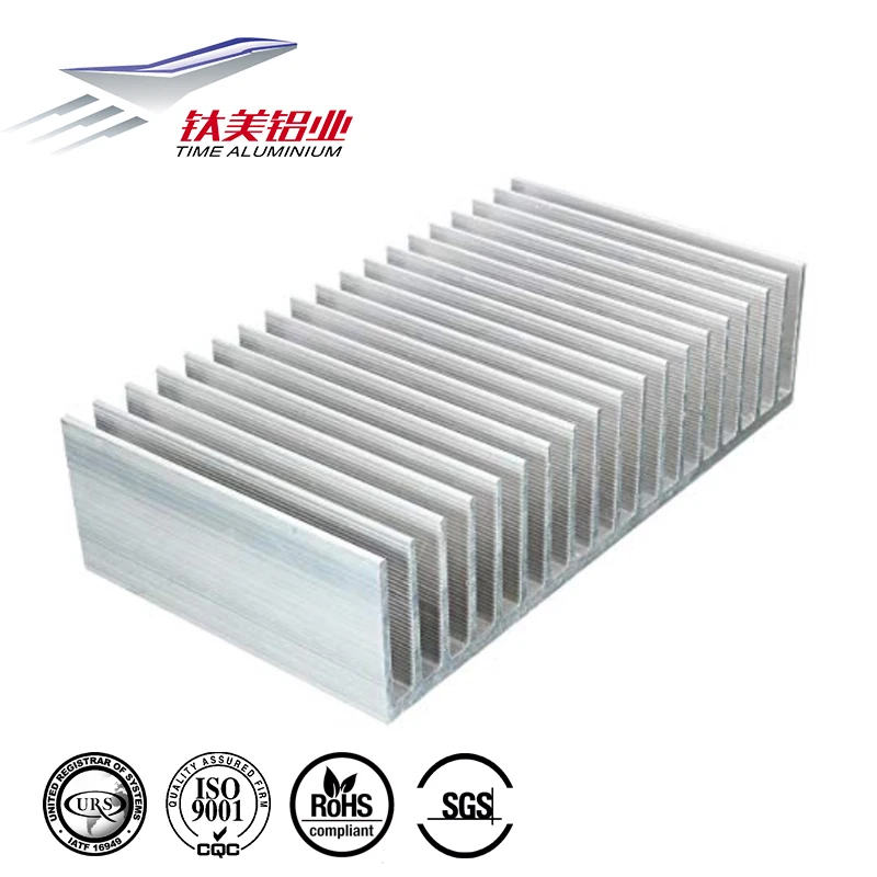Aluminum extruded heat sink aluminum heat sink with custom cnc machining