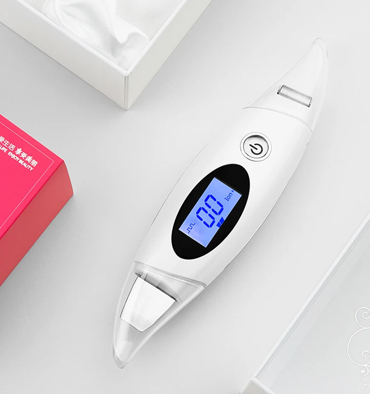 Новейшая перезаряжаемая ультразвуковая машина для чистки кожи, аппарат для удаления черных точек на лице, скребок для кожи