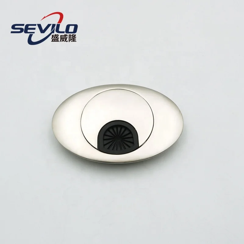 Ribbon Cable Cover Desk Conference Table  Grommet Management