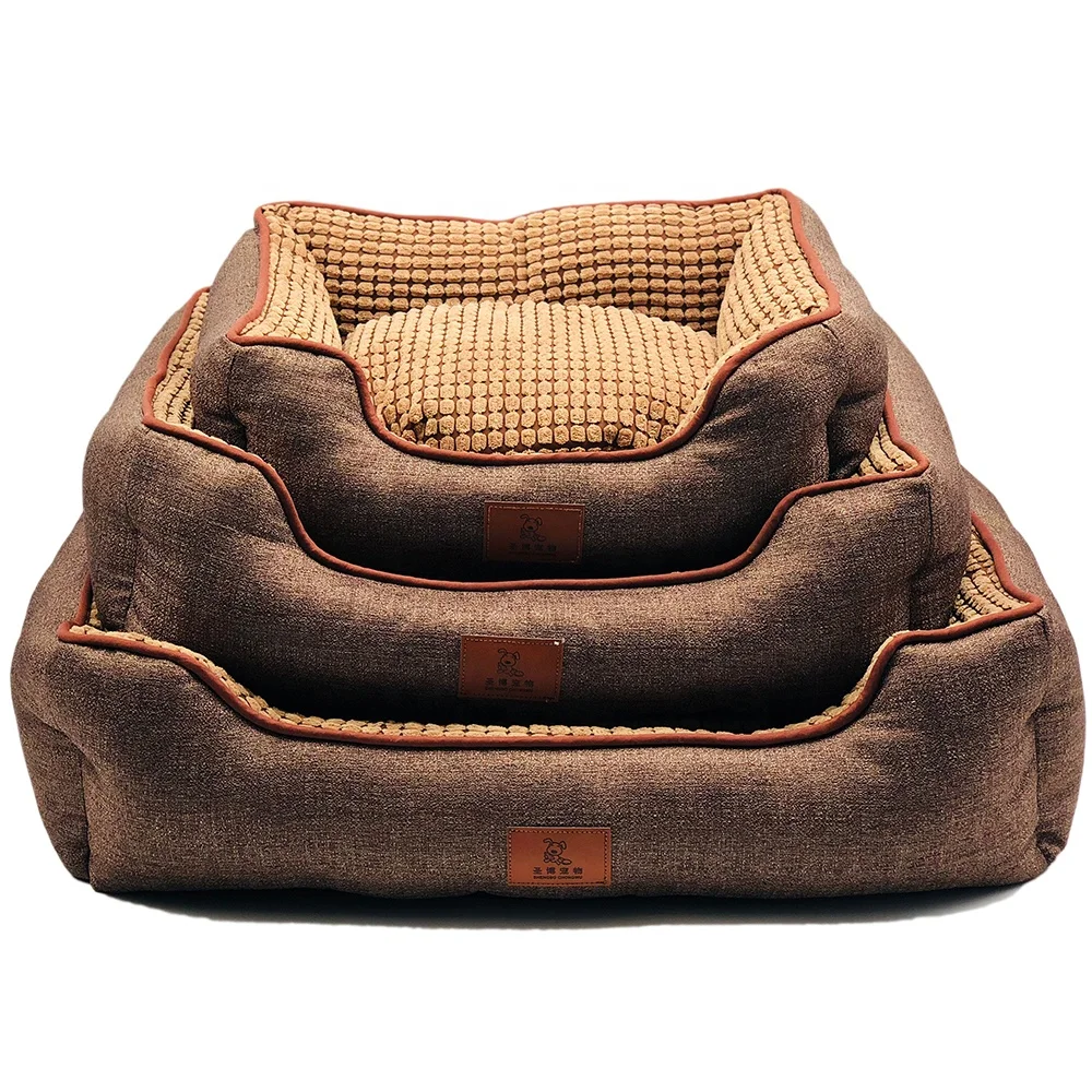 
Best selling high quality memory foam pet sofa beds products dog bed factory direct cat luxury grey beds plain 