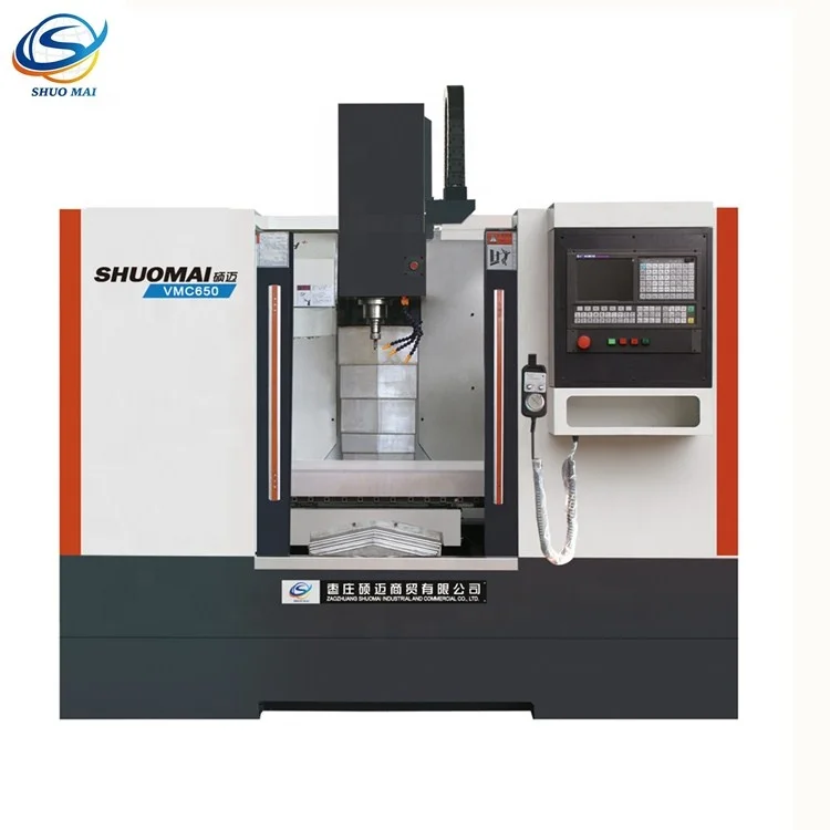 High precision high speed 3 axis vertical CNC milling machine center VMC850