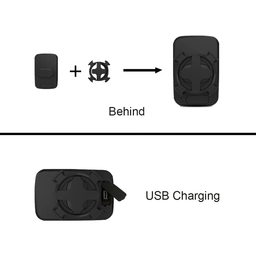 CooSpo Bluetooth ANT+ Digital GPS Bicycle Computer for Speed Cadence Heart Rate