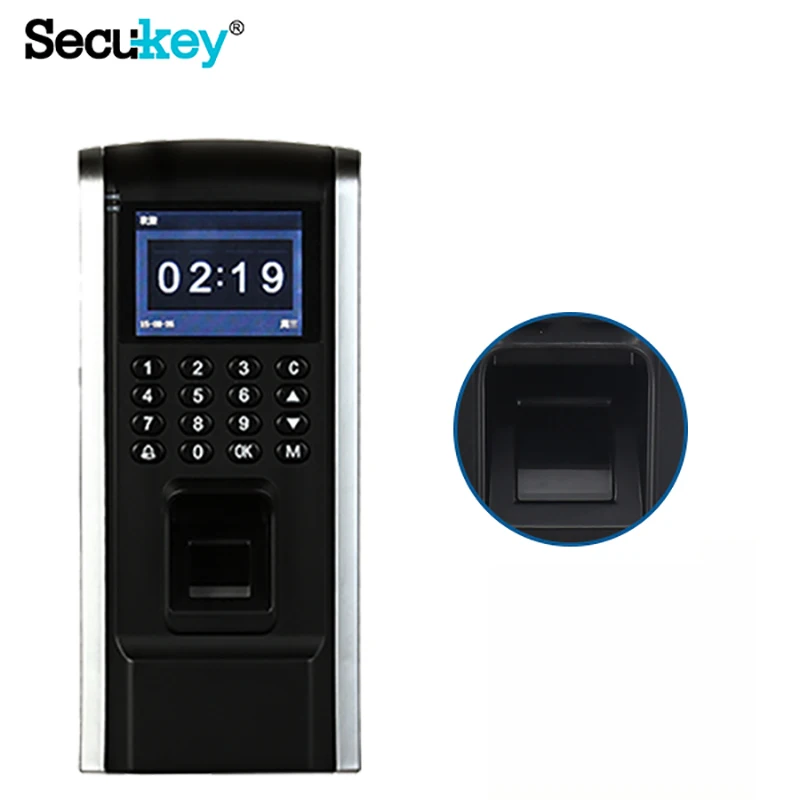 F8 Fingerprint Access Control Employee Time Attendance with TCP/IP