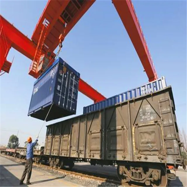 cheap and fast Railway/train 20FT/40HQ container freight servcie shipping from China delivery to Ekaterinburg/Kazan/Samara