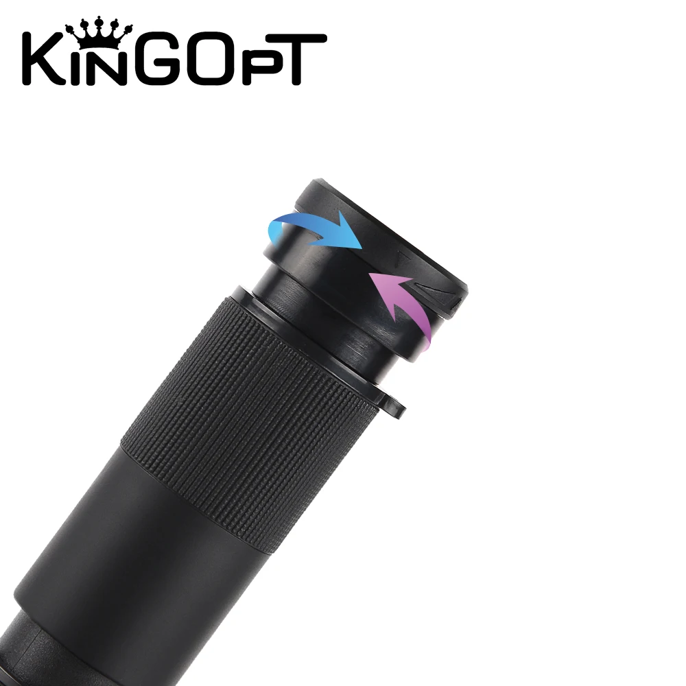 Kingopt мощный монокулярный Карманный монокулярный телескоп 8x20 для телефона