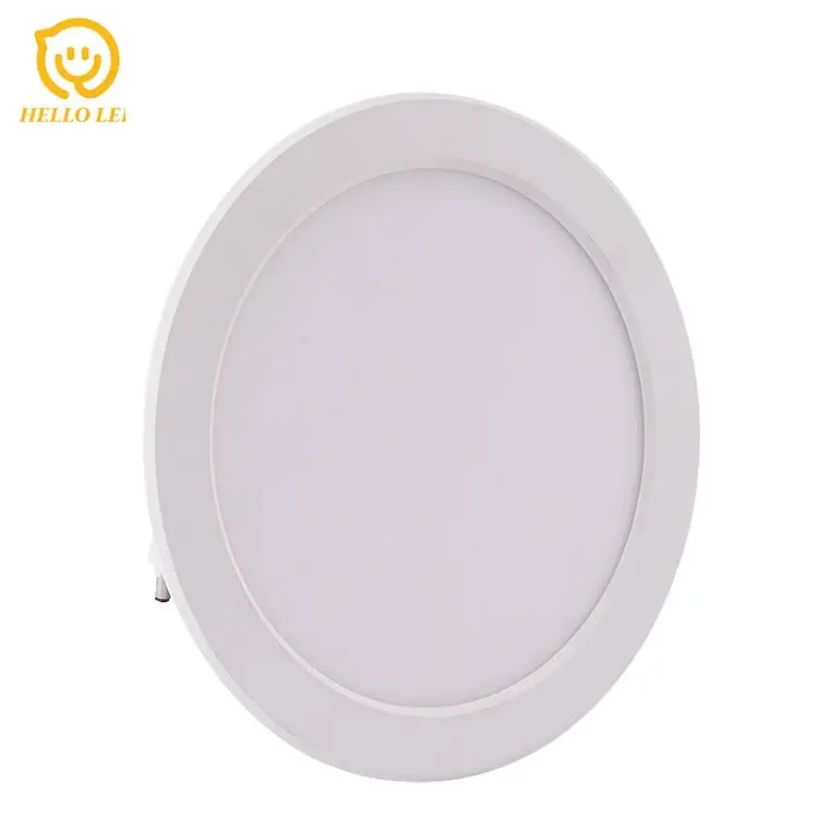
China 24w round recessed led panel round slim led panel light china led panel flat 